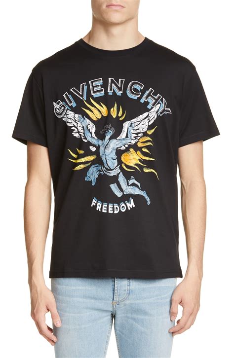 givenchy shirt mens sale|Givenchy graphic crewneck t shirt.